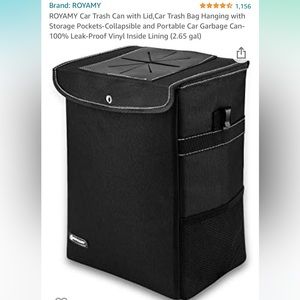NEW Car Trash Can (2.65 Gal)
